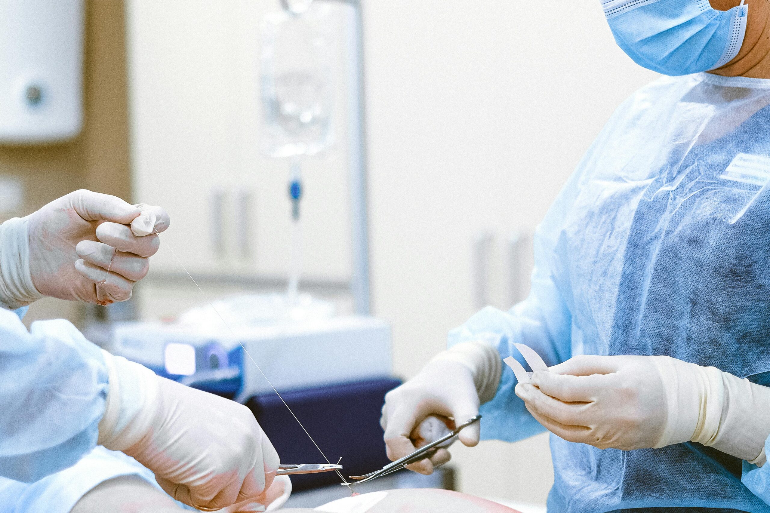 surgeons operating