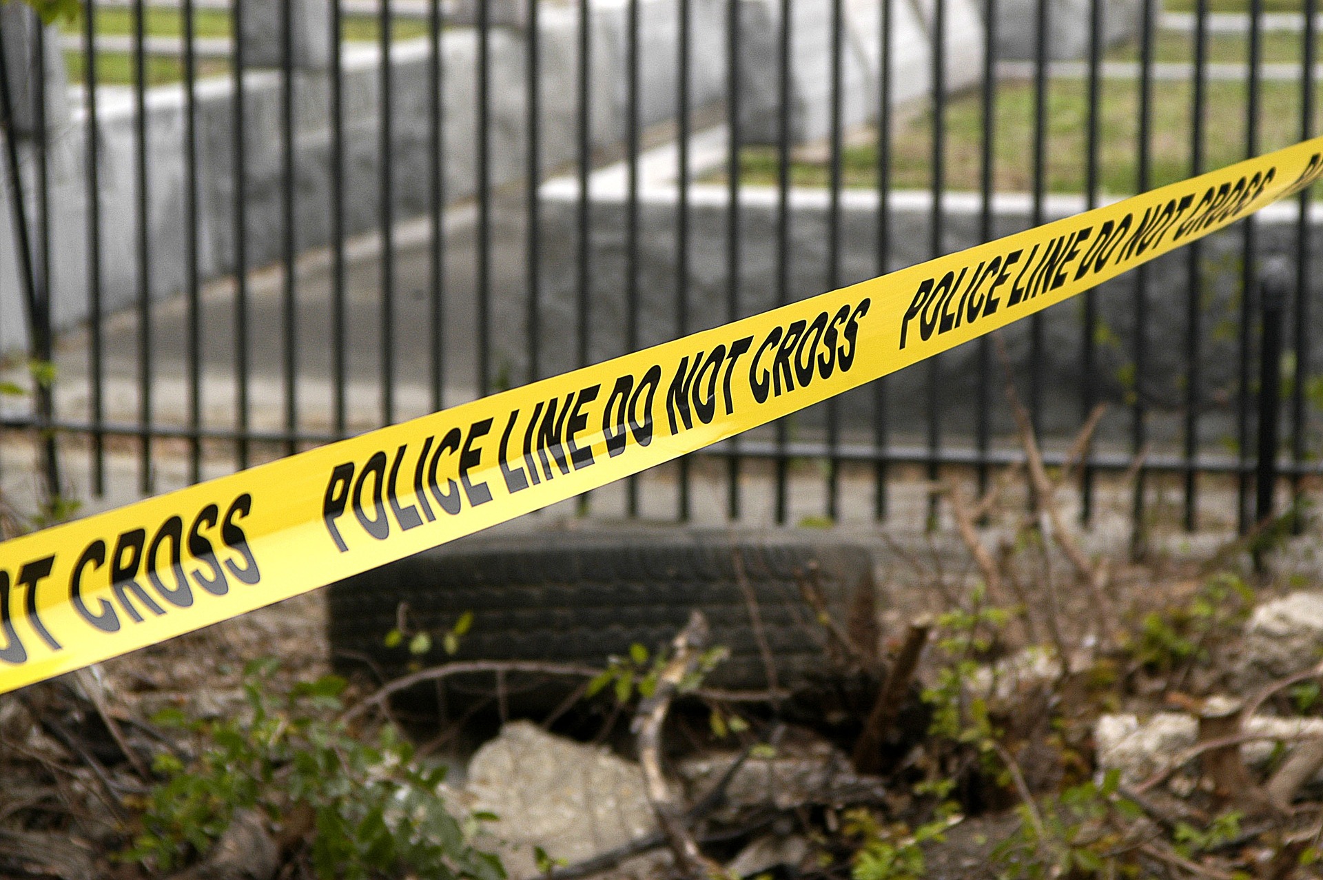 crime scene tape