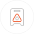 slip and fall icon